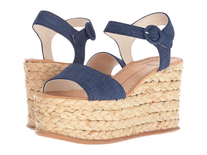 Dolce Vita Dane (indigo Linen) Women's  Shoes