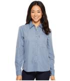 Mountain Hardwear Canyontm Long Sleeve Shirt (zinc) Women's Long Sleeve Button Up