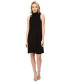Kensie Sheer Viscose Tee Dress Ks8k7271 (black) Women's Dress