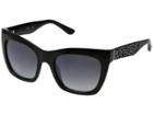 Guess Gu7509 (shiny Black/smoke Mirror) Fashion Sunglasses