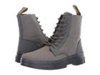 Dr. Martens Combs Ii Tract (grey Broder/grey 10oz Canvas) Boots