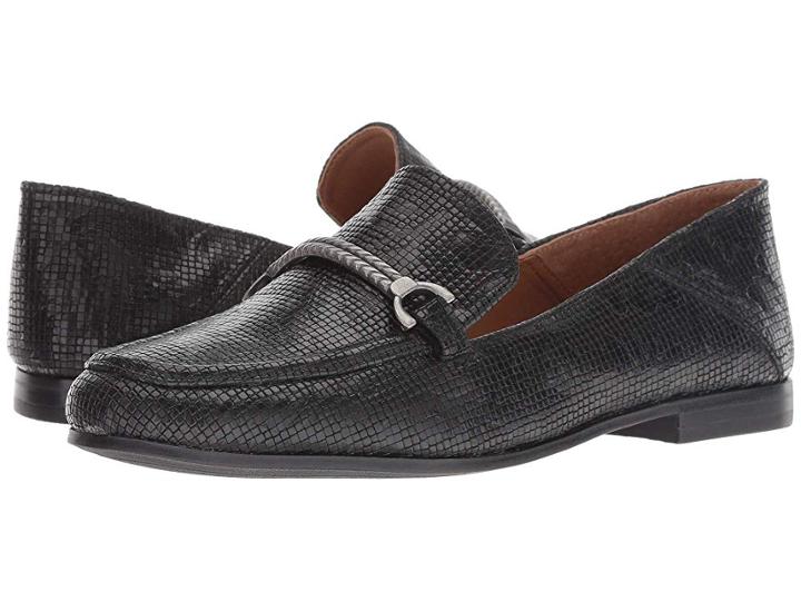 Patricia Nash Fia (black Tooled Snake Leather) Women's  Shoes