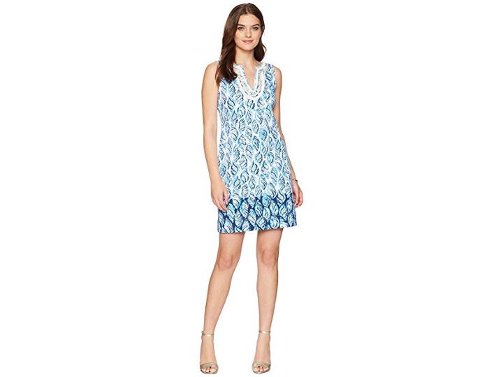 Lilly Pulitzer Harper Dress (resort White Drop In Engineered) Women's Dress