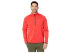Nike Thermal Top Long Sleeve 1/4 Zip (university Red/black) Men's Clothing