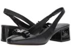 Michael Michael Kors Caroline Sling (black Smooth Calf) Women's Shoes
