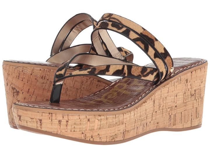 Sam Edelman Rasha (new Nude Leopard Brahma Hair) Women's Shoes