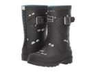 Joules Kids Printed Welly Rain Boot (toddler/little Kid/big Kid) (dark Grey Eyes) Boys Shoes