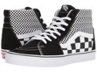 Vans Sk8-hitm ((mix Checker) Black/true White) Skate Shoes