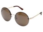 Guess Gf0308 (gold/brown Mirror Lens) Fashion Sunglasses