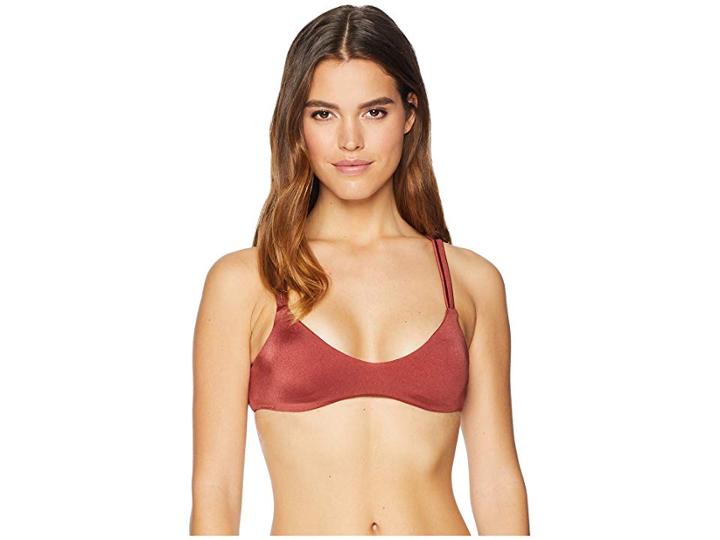 Billabong Sol Searcher Cross-back Top (redwood) Women's Swimwear