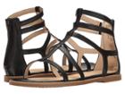 Hush Puppies Abney Chrissie Lo (black Leather) Women's Sandals