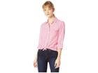 U.s. Polo Assn. Long Sleeve Plaid Woven Shirt (pink Oleander) Women's Clothing