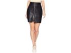 Bishop + Young Exposed Zip Mini Skirt (black) Women's Skirt