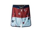 Vissla Kids Creators 4-way Stretch Boardshorts 17 (big Kids) (blood) Boy's Swimwear