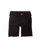 True Religion Kids Geno Shorts (toddler/little Kids) (black) Boy's Shorts
