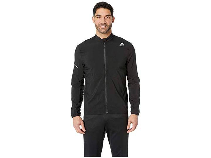 Reebok Running Woven Jacket (black 1) Men's Workout