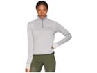 Nike Thermasphere Element 2.0 1/2 Zip Top (gunsmoke/heather) Women's Long Sleeve Pullover
