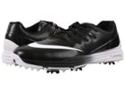 Nike Golf Lunar Control 4 (black/white/black) Men's Golf Shoes