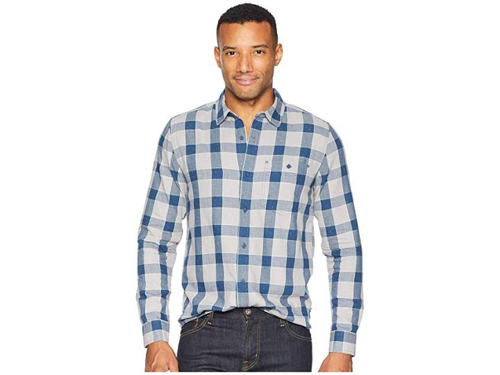 Toad&co Chaser Long Sleeve Top (deep Navy) Men's Long Sleeve Pullover