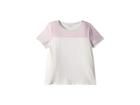 Maddie By Maddie Ziegler Short Sleeve Color Blocked Tee (big Kids) (purple) Girl's T Shirt