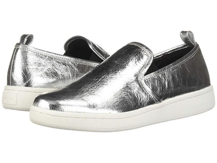 Calvin Klein Deva (silver Metallic) Women's  Shoes