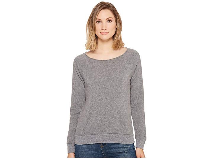 Alternative The Maniac Eco-fleece Sweatshirt (grey) Women's Sweatshirt