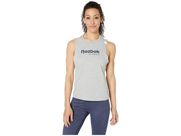 Reebok Classics Tank (medium Grey) Women's Clothing