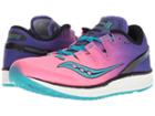 Saucony Freedom Iso (pink/purple/teal) Women's Shoes