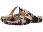 Crocs Meleen Twist Graphic Sandal (black/floral) Women's Sandals