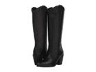 Frye Faye Pull-on (black Washed Antique Pull-up) Cowboy Boots