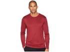 Nike Legend 2.0 Long Sleeve Tee (burgundy Crush/red Crush) Men's T Shirt