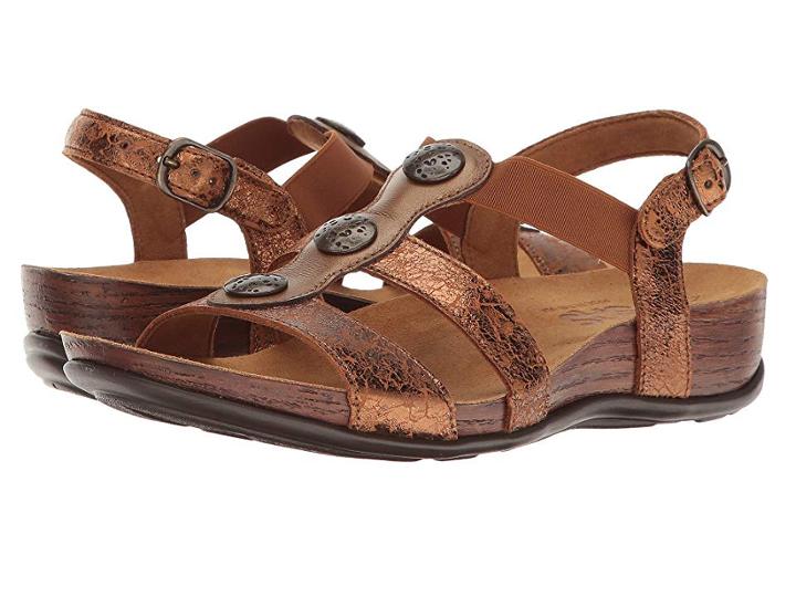 Sas Clover (crackle Bronze) Women's Shoes