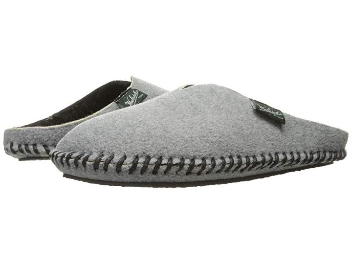 Woolrich Fleece Mill Scuff (steel Gray) Women's Slippers