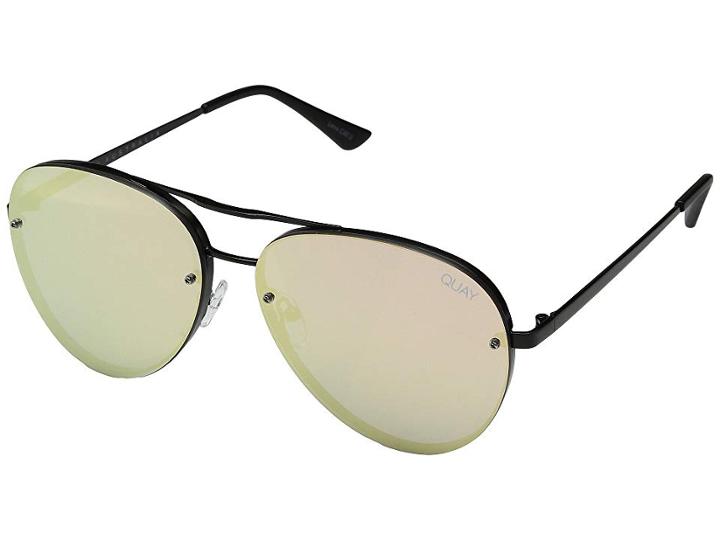 Quay Australia Cool Innit (black/pink) Fashion Sunglasses