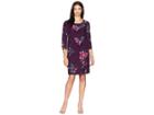 Joules Alison Woven Dress (plum Harvest Floral) Women's Dress