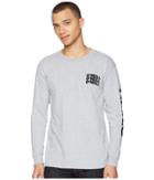 O'neill Packed Long Sleeve Screen Tee (heather Grey) Men's T Shirt