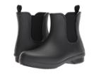 Crocs Freesail Chelsea Boot (black/black) Women's Boots
