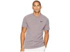 Nike Golf Aeroreact Momentum Polo Slim (burgundy Crush/heather/burgundy Crush/black) Men's Clothing