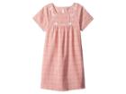 Roxy Kids Precious Butterfly Dress (toddler/little Kids/big Kids) (peaches N' Cream Simple Plaid) Girl's Jumpsuit & Rompers One Piece