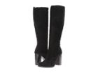Frye Claude Tall (black Oiled Suede) Women's Boots