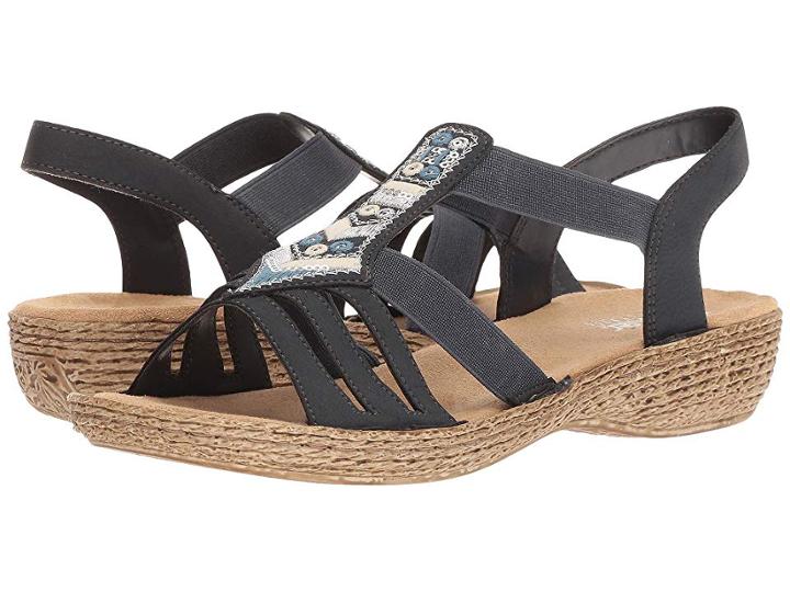 Rieker 65807 Regina 07 (pazifik) Women's Shoes