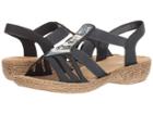 Rieker 65807 Regina 07 (pazifik) Women's Shoes