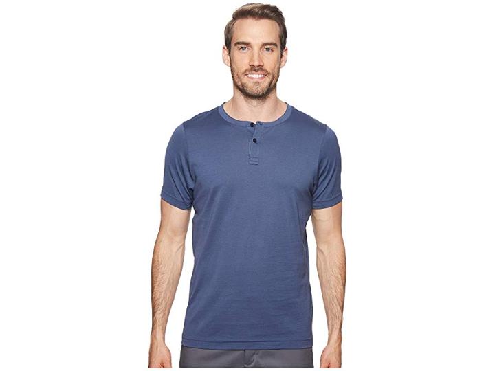 Travismathew Devane Crew (vintage Indigo) Men's Clothing