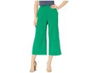 Eci Wide-legged Stretch Pants (green) Women's Casual Pants