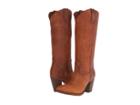 Frye Ilana Pull On (cognac Washed Oiled Vintage) Cowboy Boots