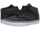 Globe Motley Mid (black Woven/white) Men's Skate Shoes