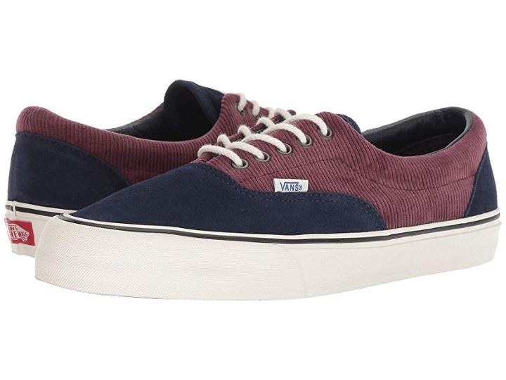 Vans Era Sf ((corduroy) Dress Blues/catawba Grape) Men's Shoes