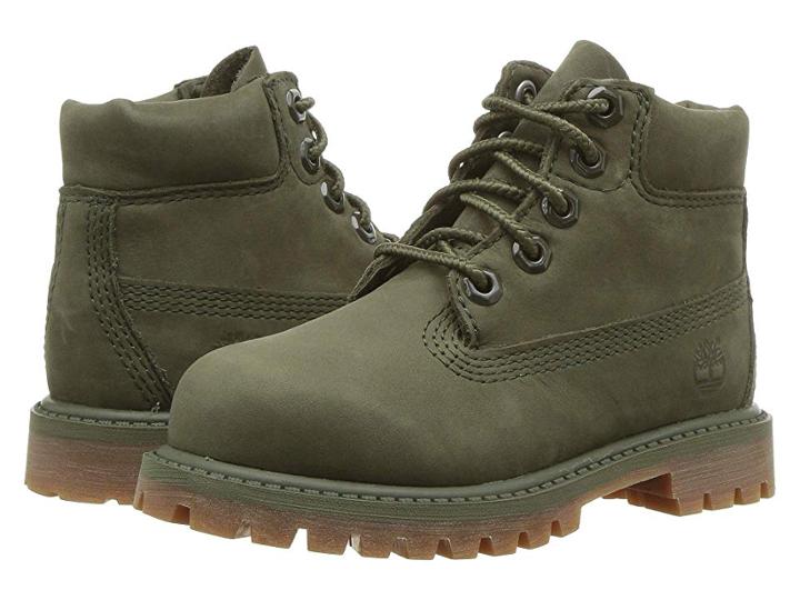 Timberland Kids 6 Premium Waterproof Boot (toddler/little Kid) (grape Leaf) Kids Shoes