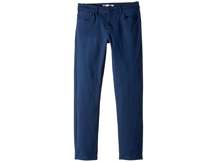 Levi's(r) Kids 511 Slim Fit Pigment Dyed Pants (big Kids) (dress Blues) Boy's Casual Pants