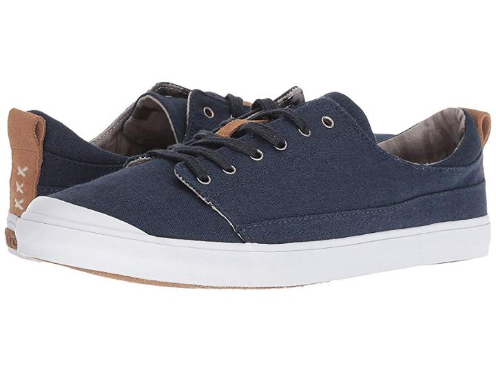 Reef Walled Low (navy/white) Women's Lace Up Casual Shoes